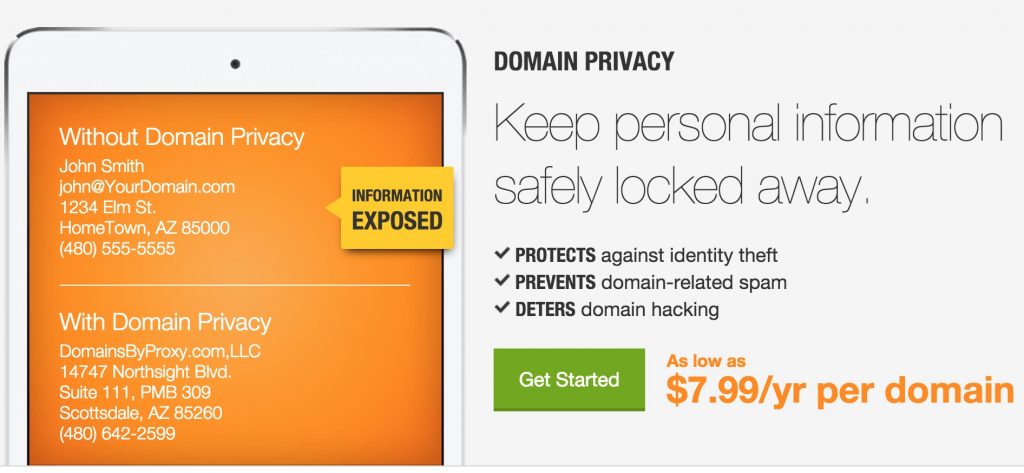 GoDaddy-Domain-Privacy